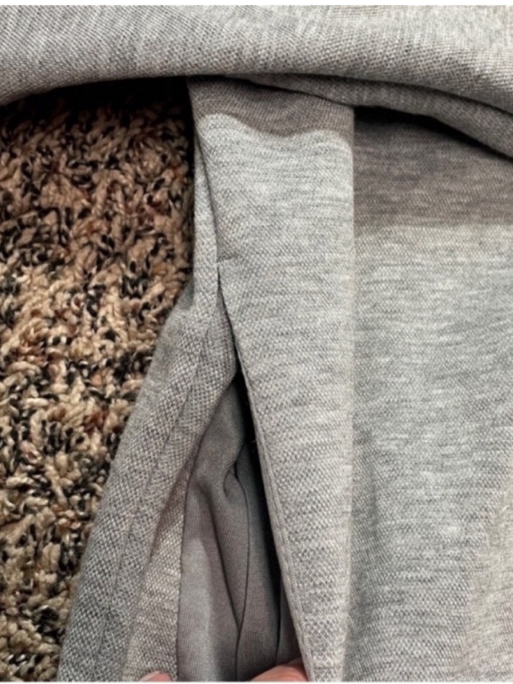 Women’s Grey Button-Front Cardigan Sweater Relaxed Fit XS | NWT - Picture 7 of 10